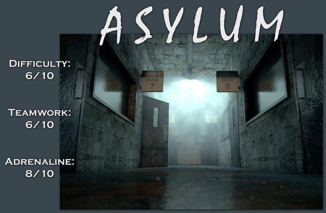 Asylum escape room at Mission Manor Minneapolis